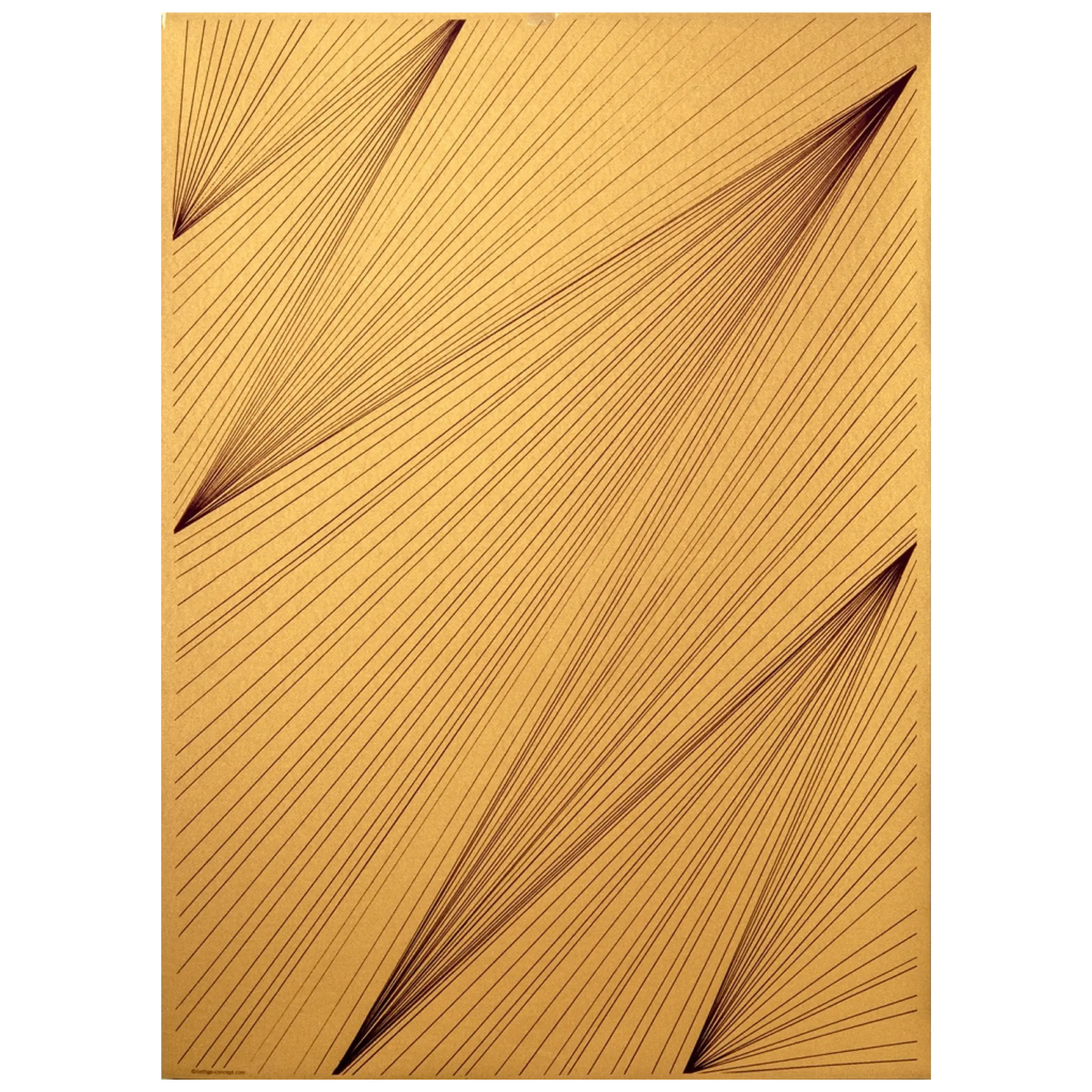 Geschenkpapier Lines Gold – 3 BögenGeschenkpapier Lines Gold – 3 Bögen